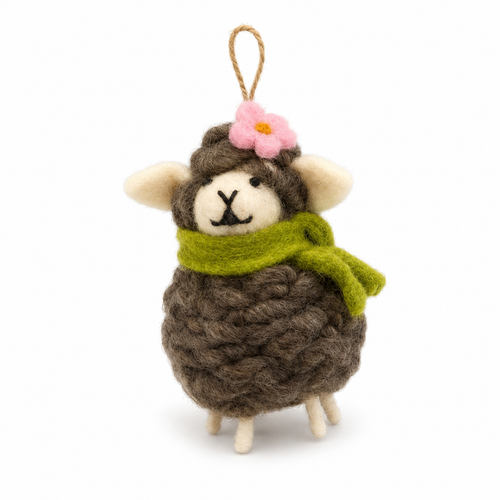 NZ Wool Sheep Decoration