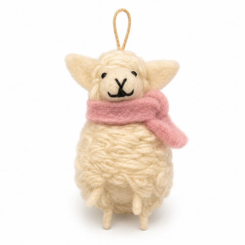 NZ Wool Sheep Decoration