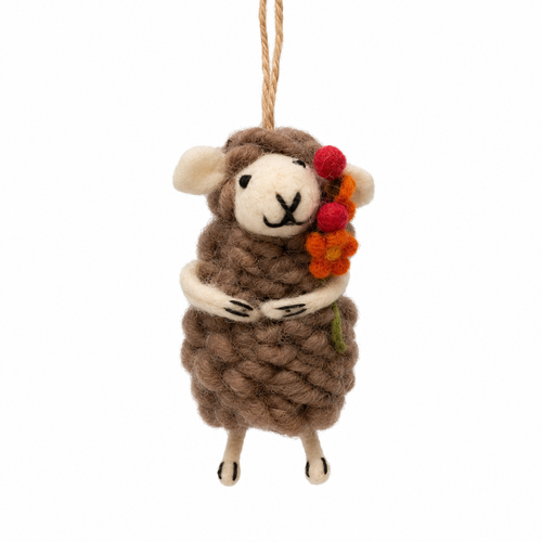 NZ Wool Sheep Decoration