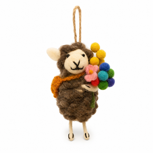NZ Wool Sheep Decoration