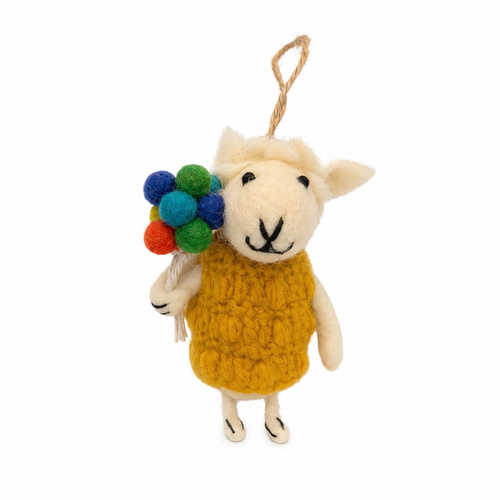 NZ Wool Sheep Decoration