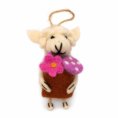 NZ Wool Sheep Decoration