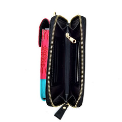 New Cell Phone Bag - Floral Kingfisher