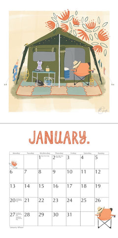 New Zealand 2025 Wall Calendar - Melanie Sharpe 2