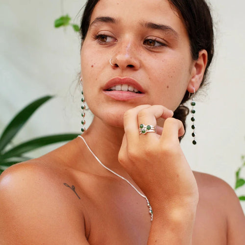 Nick Von K - Pounamu 3 Muses Ring