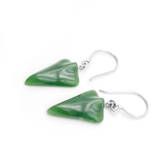 Nick Von K - Pounamu Jet Plane Earrings