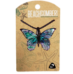 Paua Pendant Butterfly