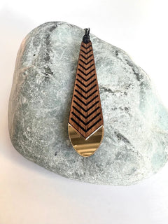 Pendant Huia Feather