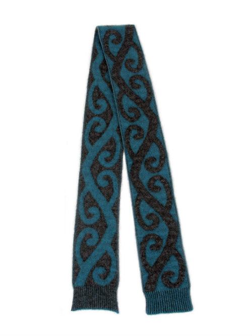 Possum Merino Aroha Scarf 9861 Teal