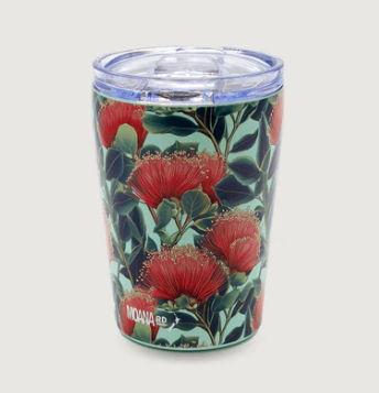 Stainless Steel EMug Slim - Pohutukawa