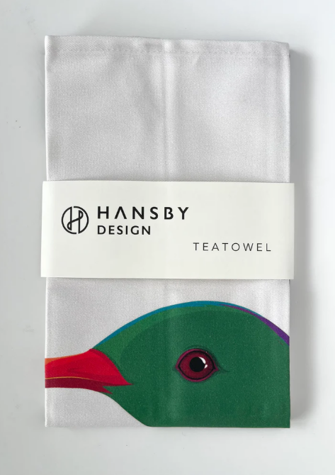 Cotton Tea Towel Kereru