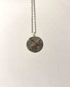 Small Timepiece Pendants With Bee Or Dragonfly