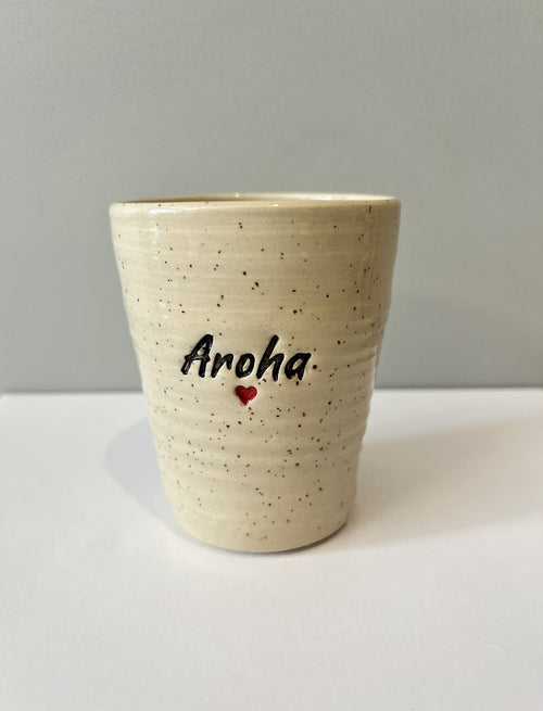 Speckle Ceramic Cup Aroha