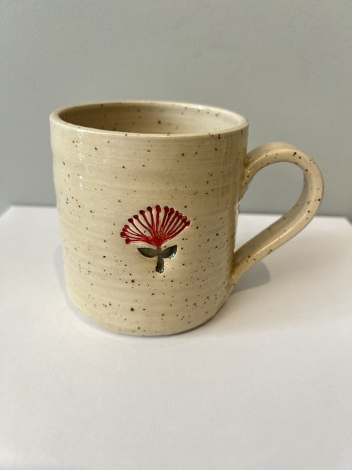 Speckle Ceramic Mug Pohutukawa