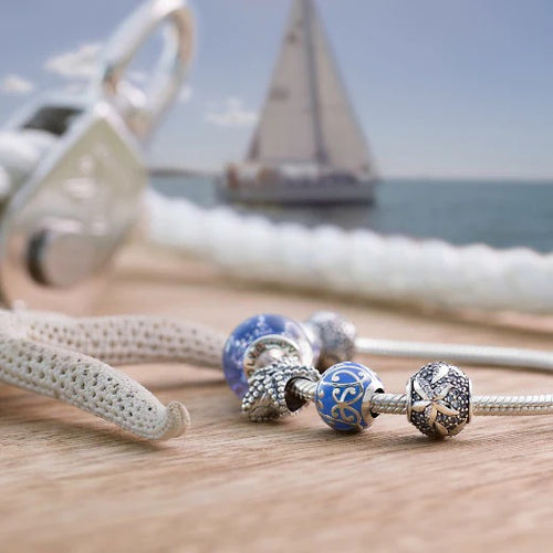 Sterling Silver Charm - Coastal Starfish (Love)