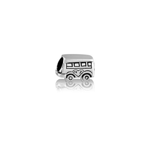 Sterling Silver Charm - Combi Van (Road Trip)