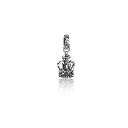 Sterling Silver Charm - Crown (Sophisticated)