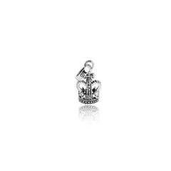 Sterling Silver Charm - Crown (Sophisticated)