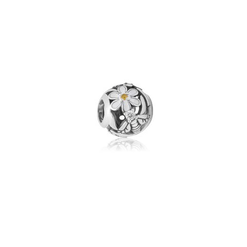 Sterling Silver Charm - Daisy (Prosperity)