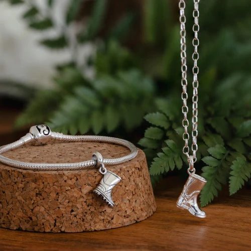 Sterling Silver Charm - Gumboot