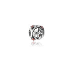 Sterling Silver Charm - January Birthstone (Protection)