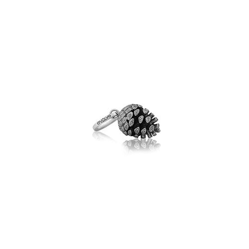 Sterling Silver Charm - NZ Pinecone (Independence & Intuition)
