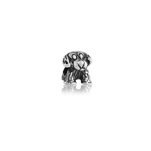 Sterling Silver Charm - NZ Sheep Dog Puppy