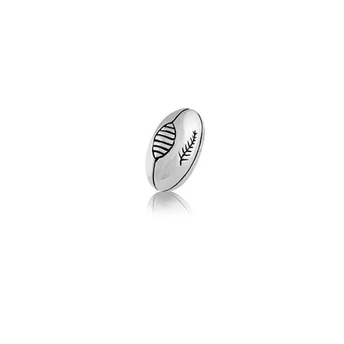 Sterling Silver Charm - Rugby Ball (World Champs)