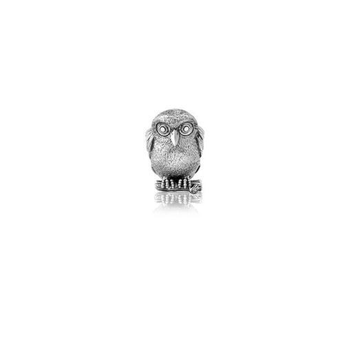 Sterling Silver Charm - Ruru (Morepork)