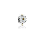 Sterling Silver Charm - White Daisy (Cherished)