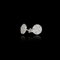 Sterling Silver Earrings - Evolve Kina Coin (Inner Beauty)
