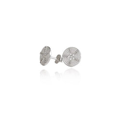 Sterling Silver Earrings - Evolve Kina Coin (Inner Beauty)