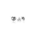 Sterling Silver Earrings - Heart of NZ