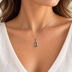 Sterling Silver Jewellery - Fish Hook Necklace