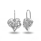 Sterling Silver Kawakawa Earrings (In a Gift Box)