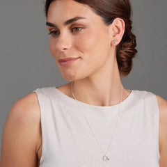 Sterling Silver Necklace - Heart of NZ