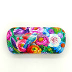Sunglasses Case - Floral Kingfisher
