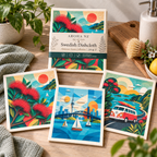 Swedish Dishcloth - Aotearoa Scenic Set of 3