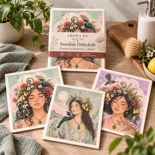 Swedish Dishcloth - Daughters of Papatūānuku Set of 3