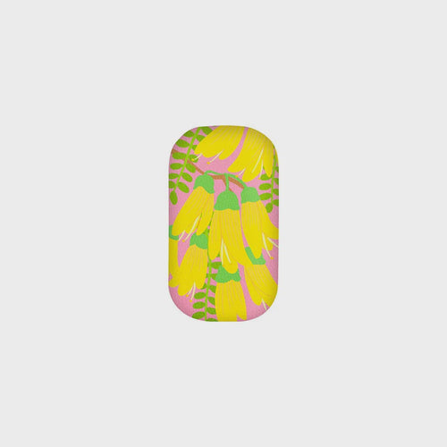 Bright Botanical Kowhai Trinket Box