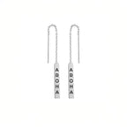 Te Reo - Aroha (Love) Thread Earrings