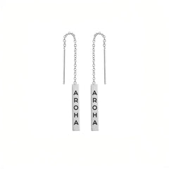 Te Reo - Aroha (Love) Thread Earrings