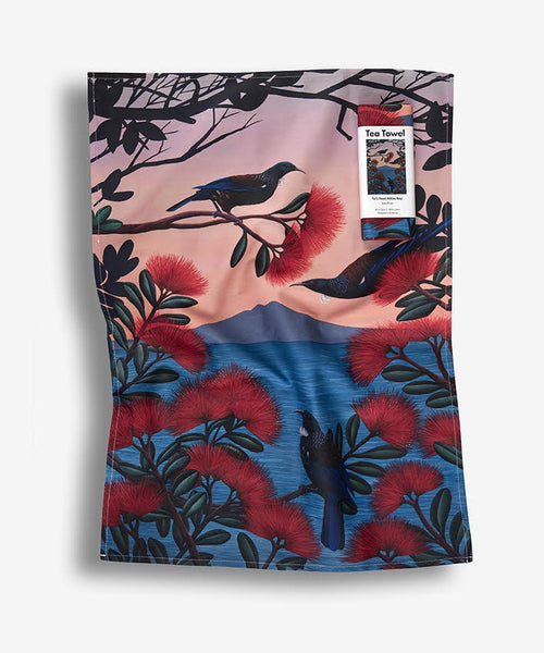 Tea Towel - Tui's Feast Arkles Bay