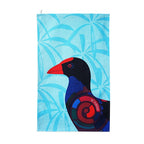 Tea Towel Bold & Bright Pukeko