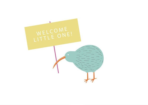 Toodles Noodles Baby Card - Welcome Little One