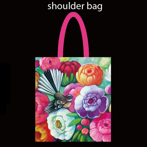 Tote Bag - Pink Fantail