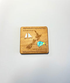 Wood Fridge Magnet