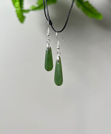 Greenstone / Pounamu Drop Earrings
