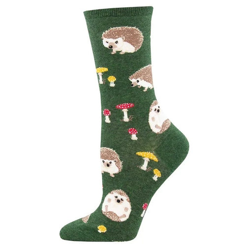 Women's Socks - Slow Poke - Green Heather