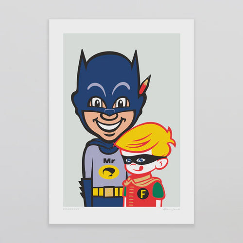 A4 Art Print - Dynamic Duo